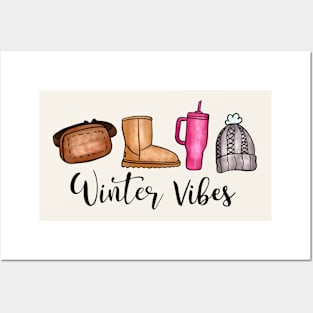 Winter Vibes Posters and Art